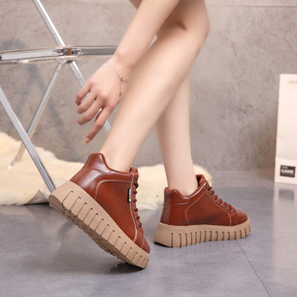 Damen High- Sneaker Rutschfeste Sohle