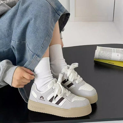 Damen Sneaker Retro-Stil Komfortabel