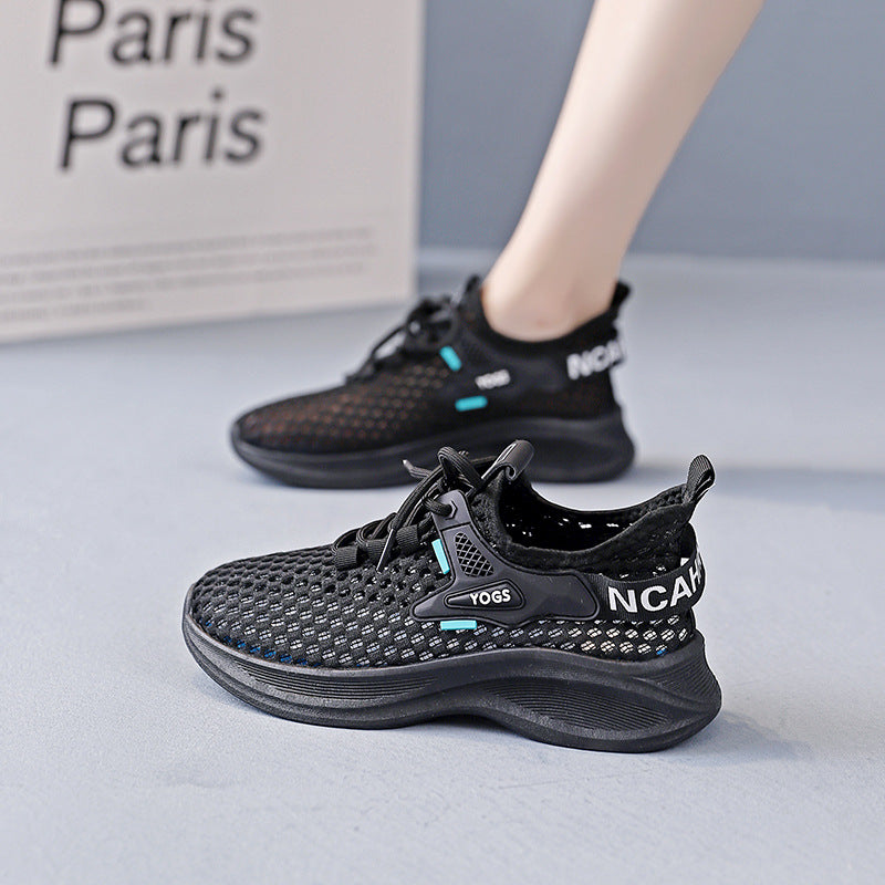 Damen Sneaker Atmungsaktives Netz Weich