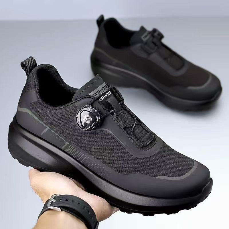 Damen Sneaker Sportlich Atmungsaktives Mesh Schnellschnürsystem - Norvielle