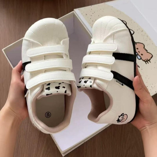 Damen Sportschuhe Mädchen Klettverschluss Farbenfroh - Norvielle