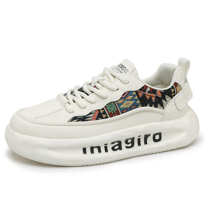 Damen Sneaker Bunt Sportlich Designdruck