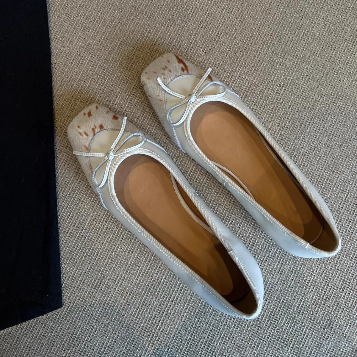 Damen Ballerinas Weich Komfortabel