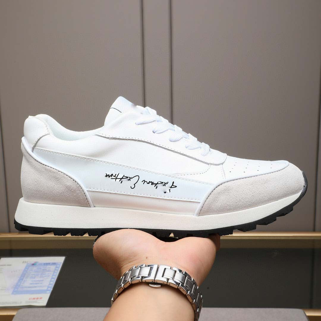 Damen Sneaker Leder Laufsohle Sport