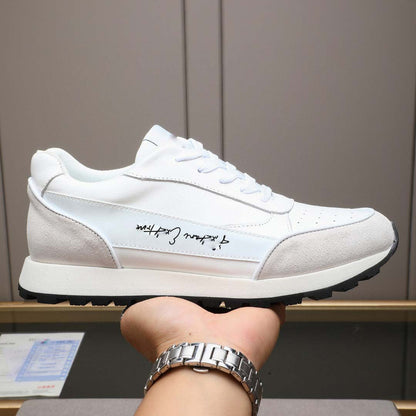 Damen Sneaker Leder Laufsohle Sport