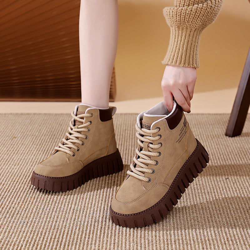 Damen High- Sneaker Dicksohle
