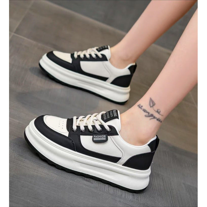 Damen Sneaker Zweifarbig Sportlich Trendy Lifestyle Schuhe