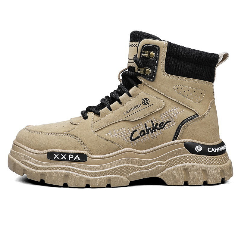 Damen High- Stiefel Robust Wasserdicht Gepolstert