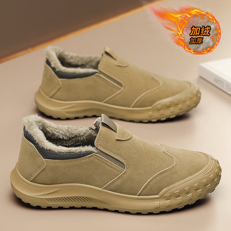 Damen Winter-Slipper Bequem Warm Plüsch-Innen Schwarz - Norvielle