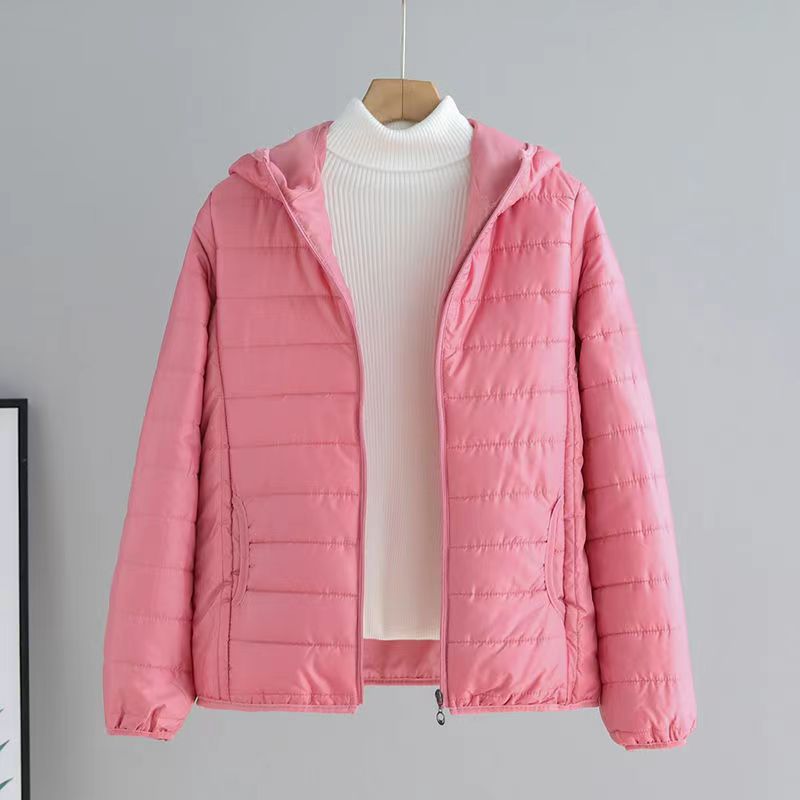 Damen Steppjacke Mit Kapuze Modern