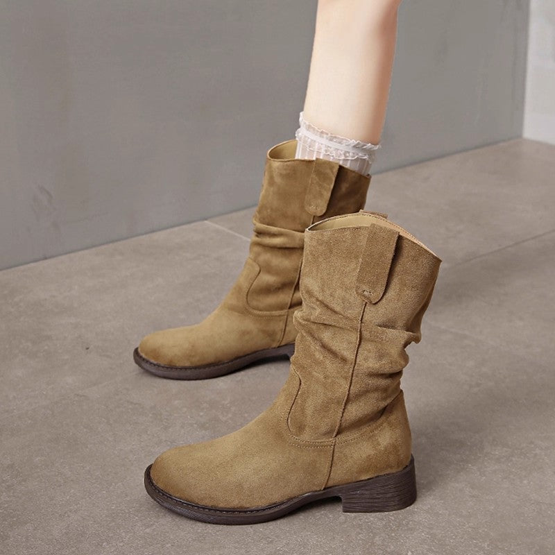 Damen Winterstiefel Rutschfest Bequem