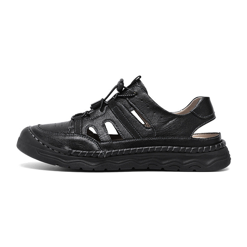 Herren Sandalen Verstellbar Bequem Sommer