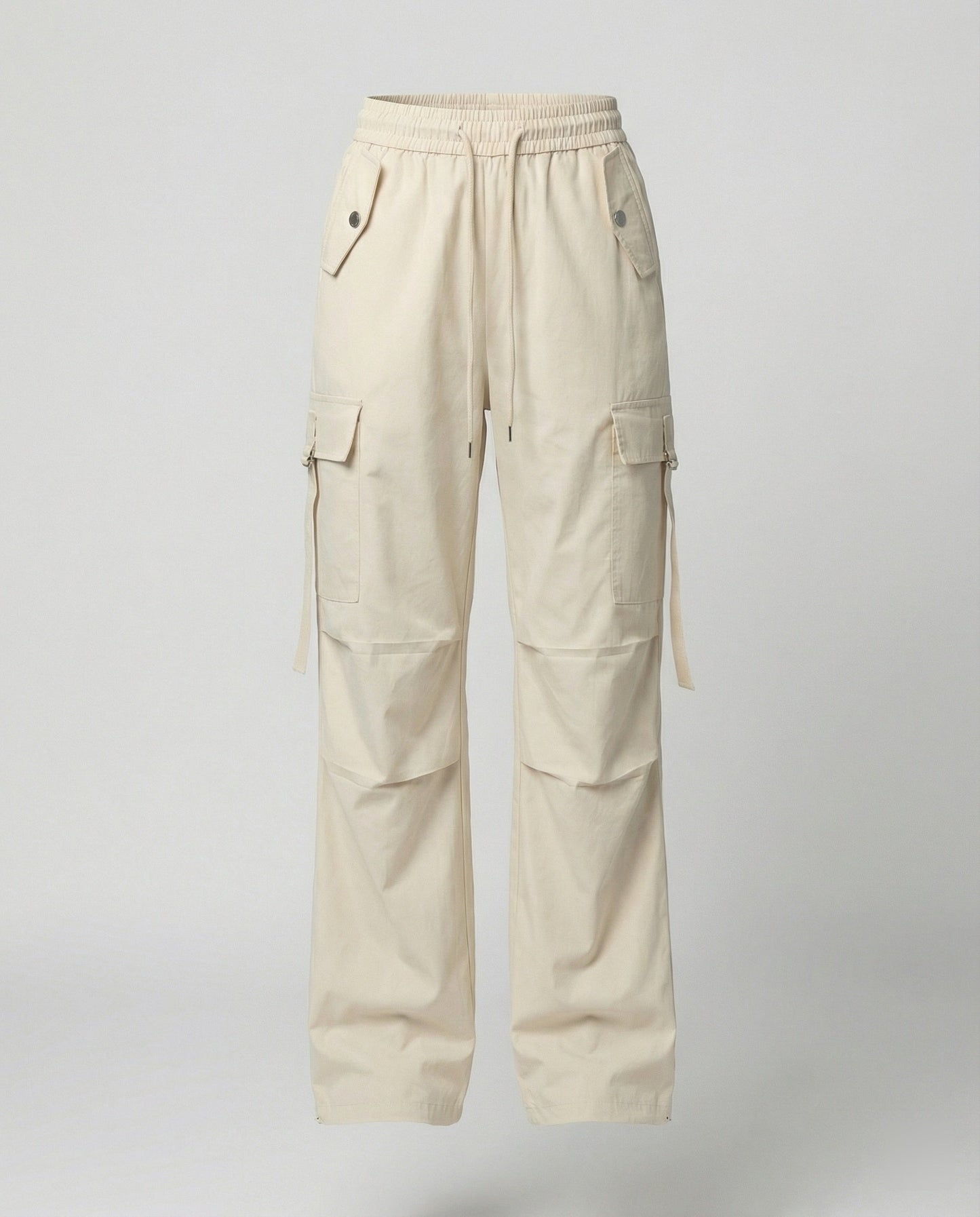 Damen Cargohose Elastisch Weit Mit Taschen