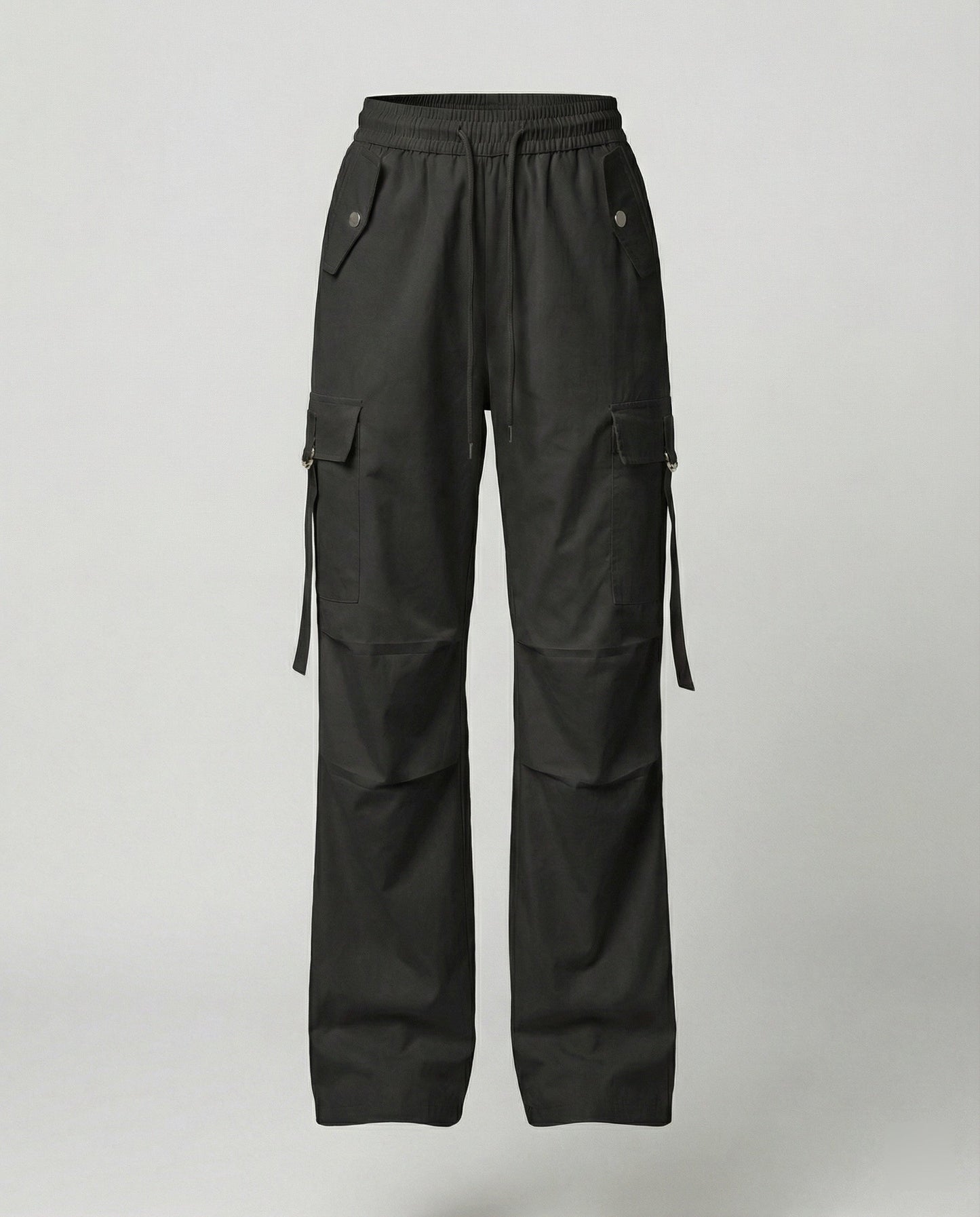 Damen Cargohose Elastisch Weit Mit Taschen