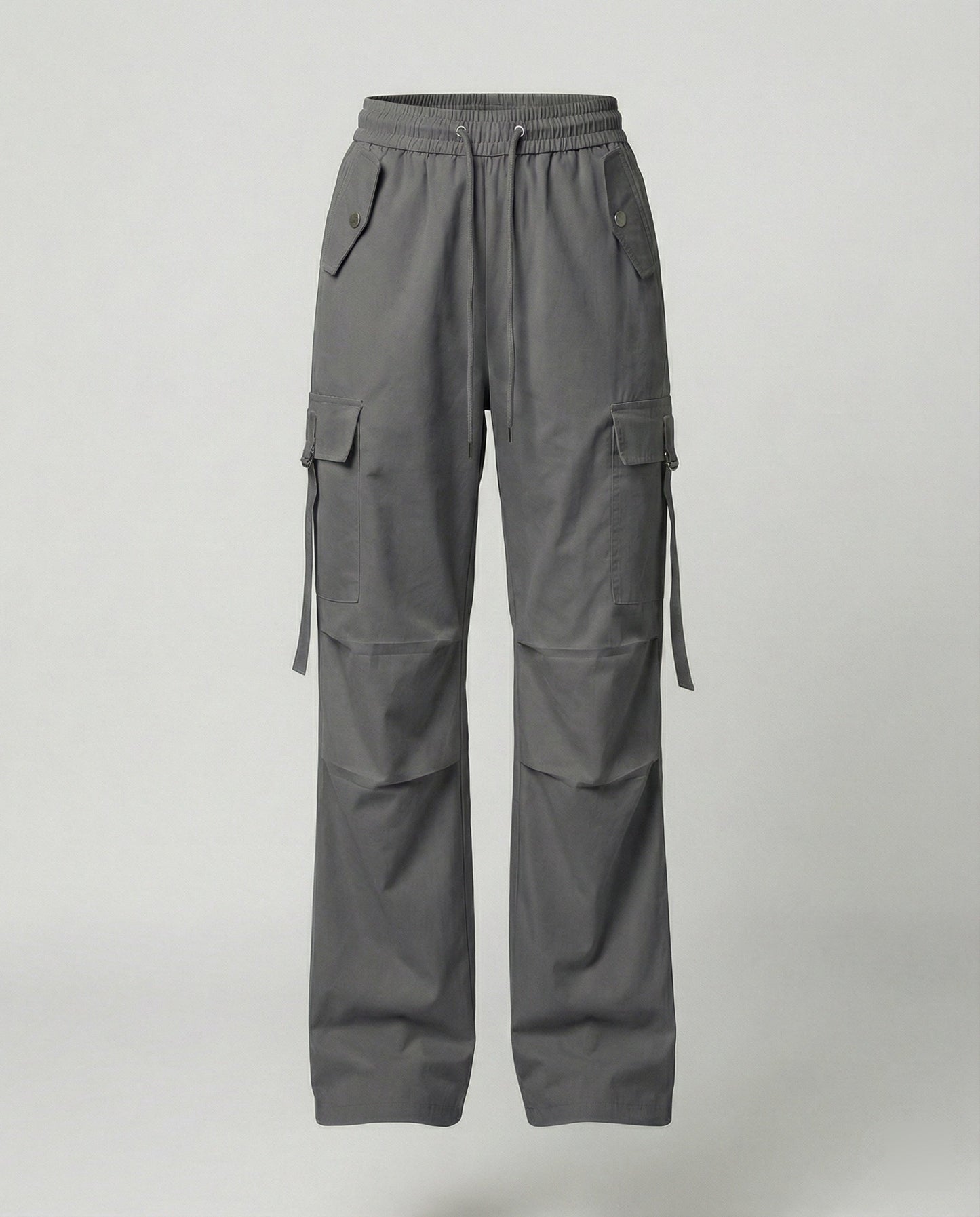 Damen Cargohose Elastisch Weit Mit Taschen