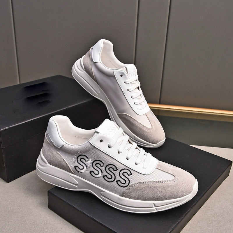 Damen Sneaker Sportlich Textil Laufsohle Rutschfest