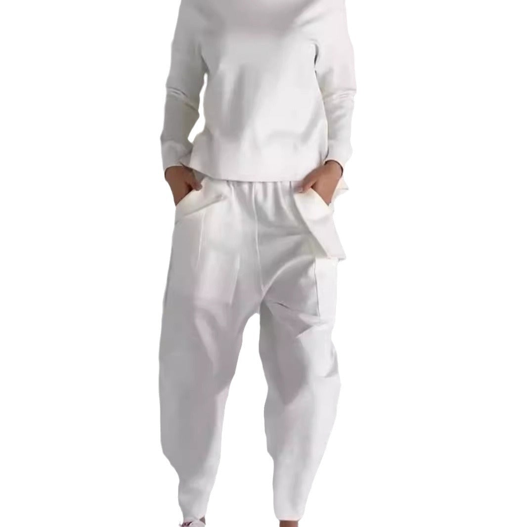 Damen Jogginganzug Sportlich Bequem