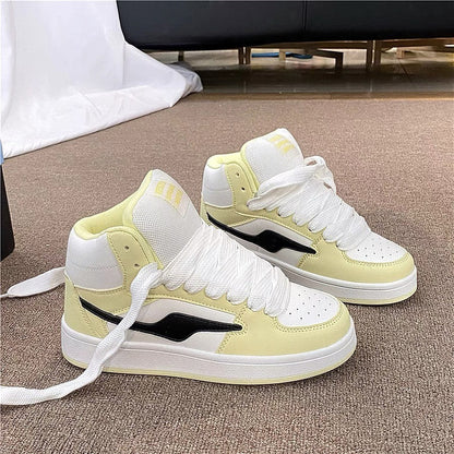 Damen High- Sneaker Bequem Strapazierfähig