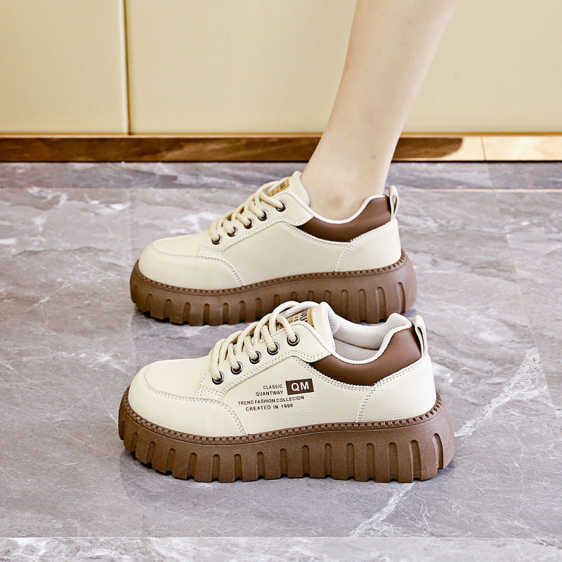 Damen Plattformsneaker Hoch Dämpfung Modisch