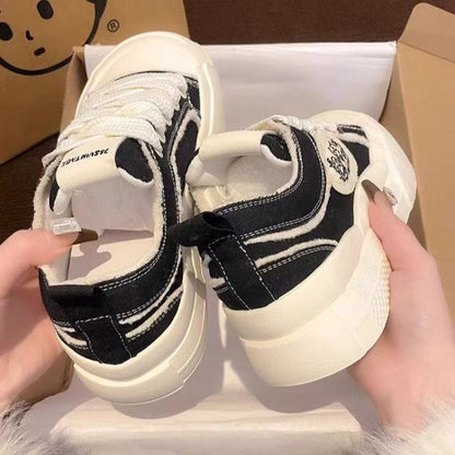 Damen Sneaker Sportlich Bequem Robuste Sohle
