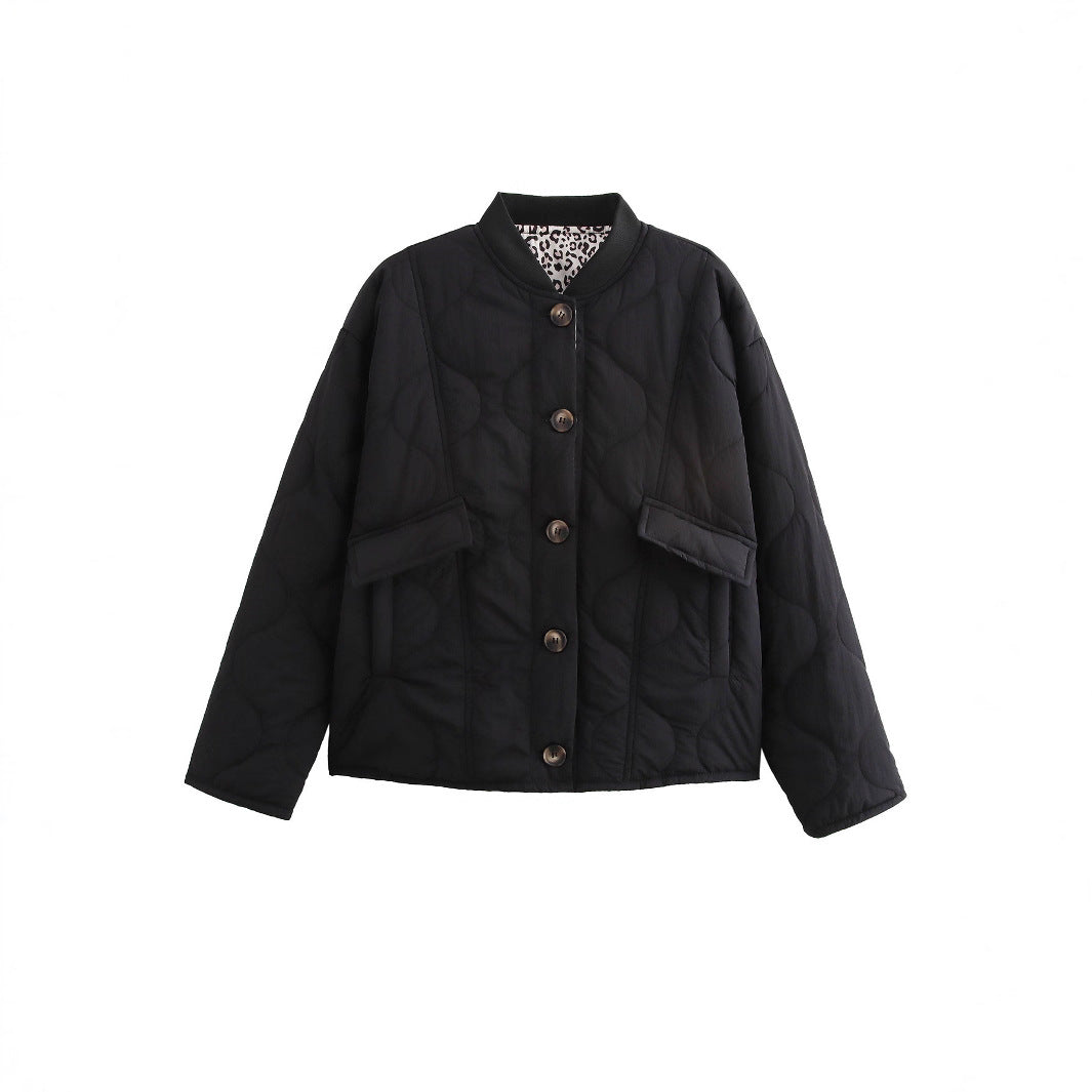 Damen Steppjacke Warme Winterjacke Modern