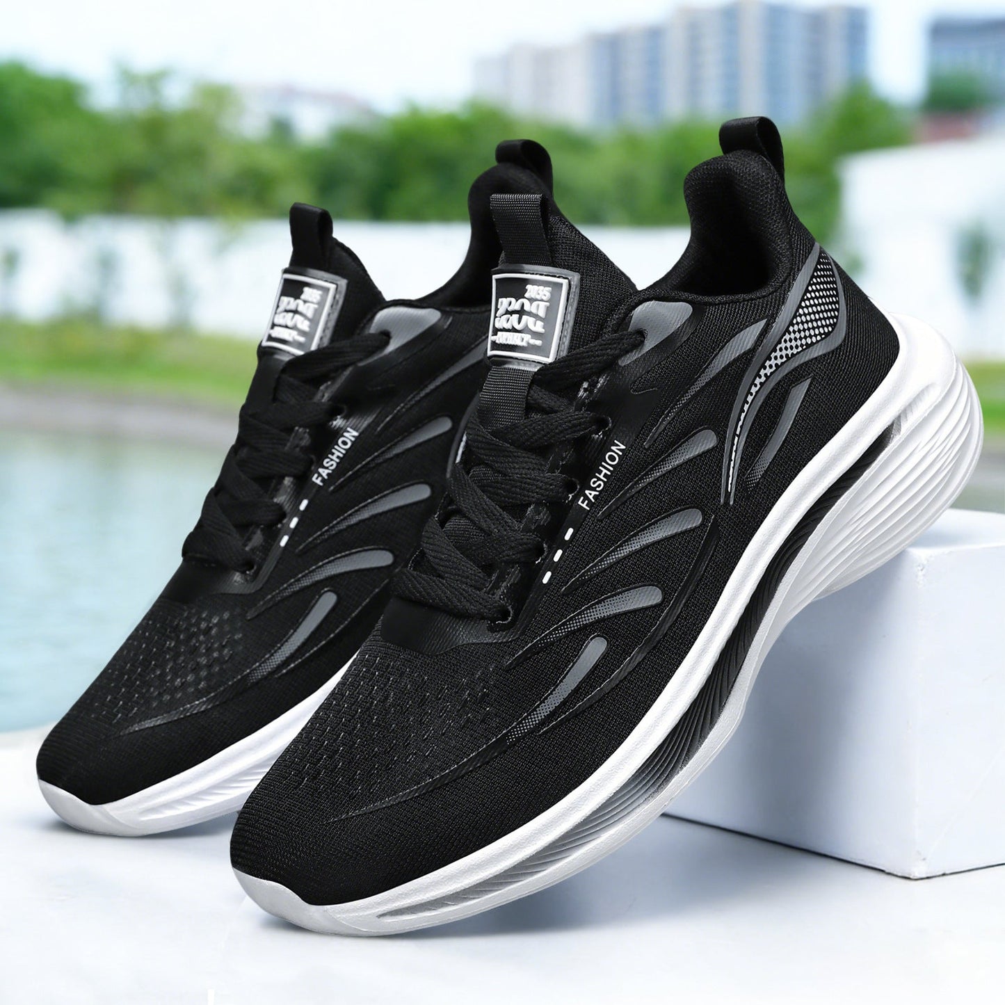 Damen Laufschuhe Atmungsaktives Mesh Dämpfung Comfort