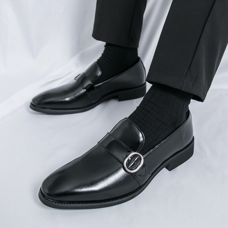 Damen Mokassins Schnallen Detail Elegant