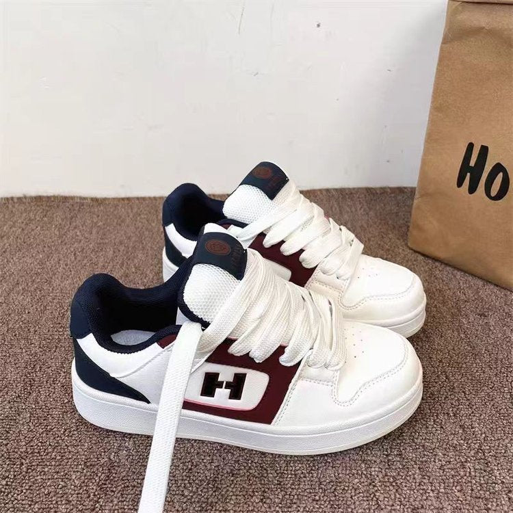 Damen Sneaker Sportlich Kontrastfarben - Norvielle