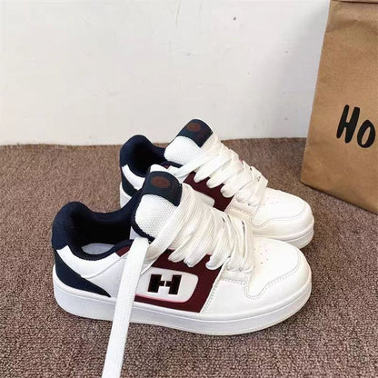 Damen Sneaker Sportlich Kontrastfarben - Norvielle