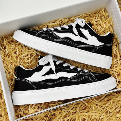 Damen Sneaker Vintage Retro Style Schuhe