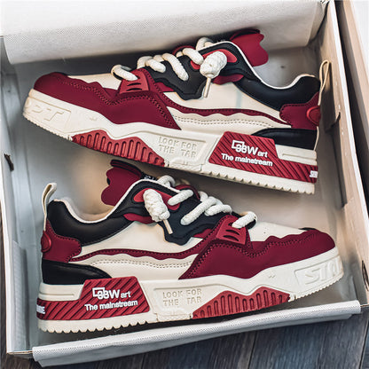 Damen Sneaker Bequem Schnüren