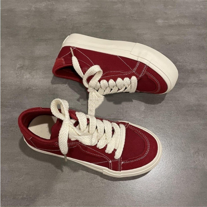 Damen Sneaker Dickes Profil Skater Style