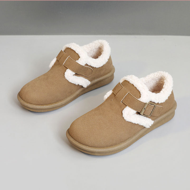 Damen Hausschuhe Warm Fleece Plüsch Verstellbar