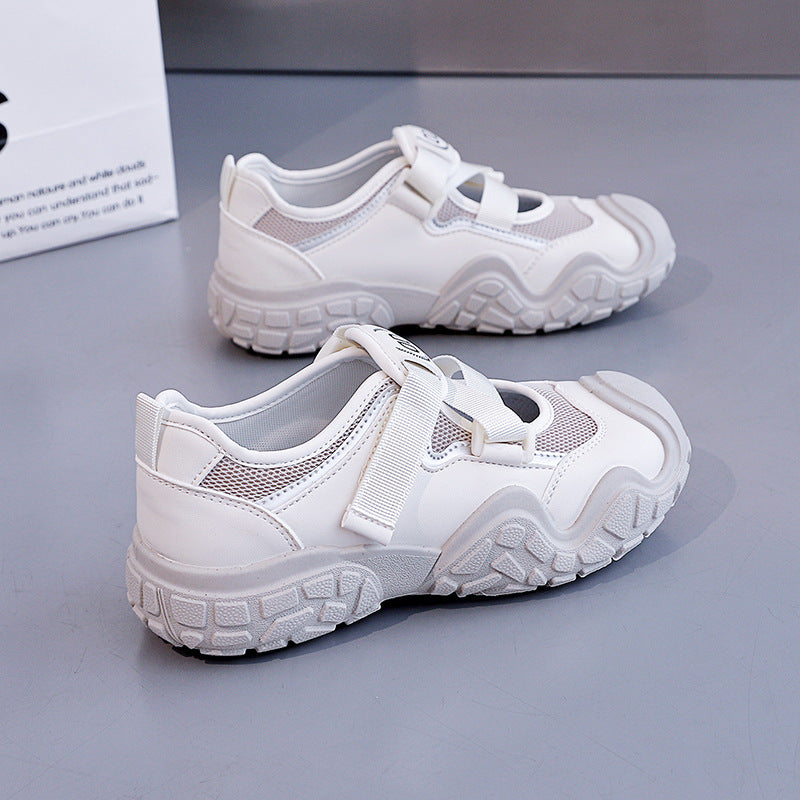 Damen Outdoor Sneaker Atmungsaktives Mesh mit Klettverschluss