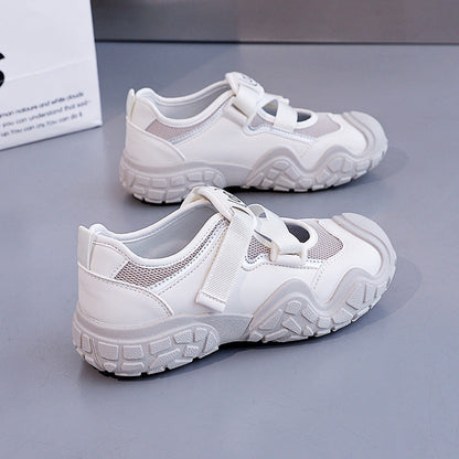 Damen Outdoor Sneaker Atmungsaktives Mesh mit Klettverschluss