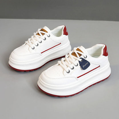 Damen Sneaker Chunky Sportlich Atmungsaktives Material Hoch