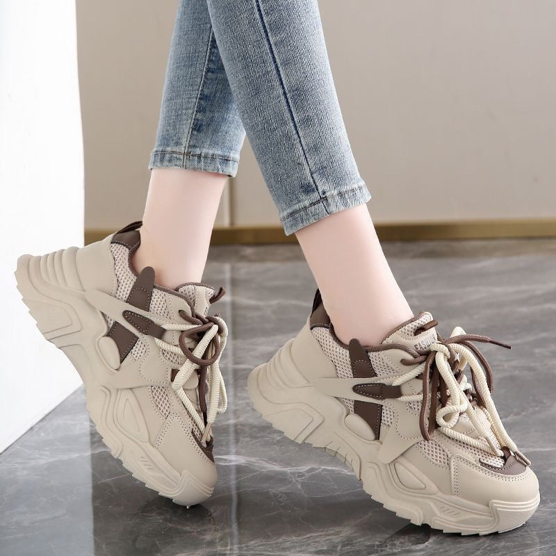 Damen Sneaker Sportlich Chunky Schuhe