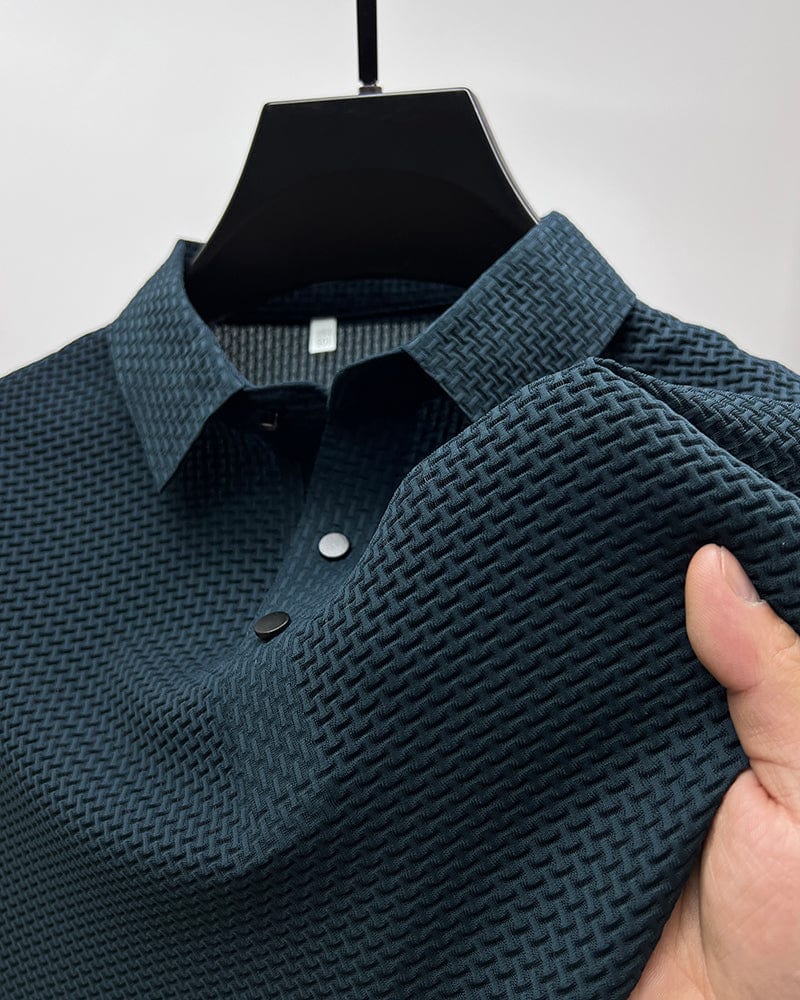 Herren Poloshirt Atmungsaktives Mesh Qualität