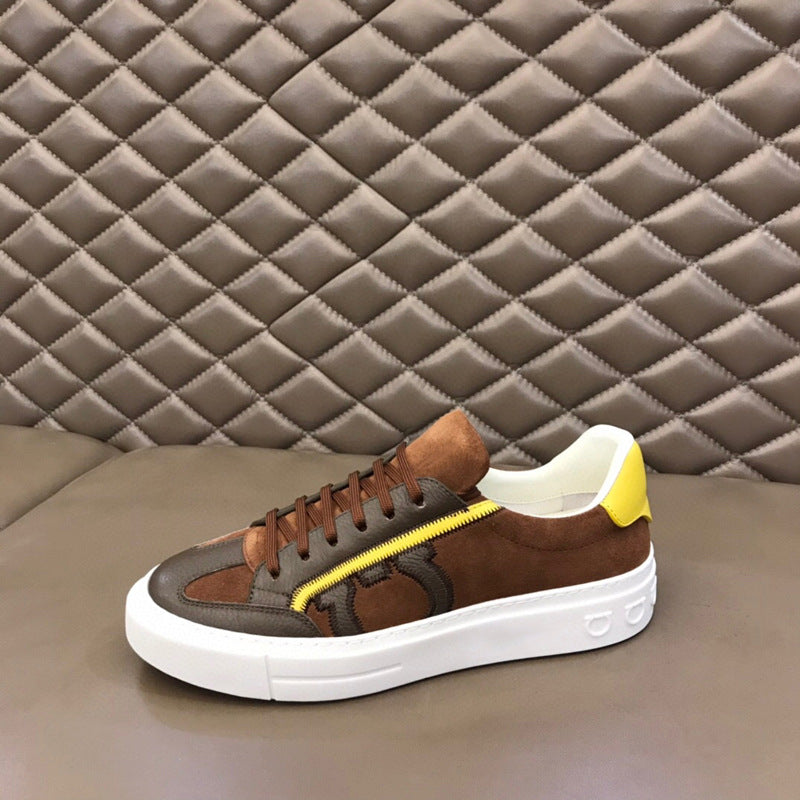 Damen Sneaker Sportlich Logo-Design Rutschfeste Sohle