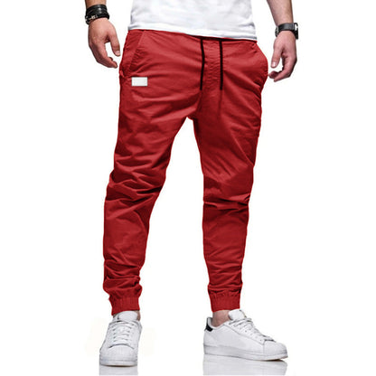Herren Jogginghose Elastisch Mit Seitentaschen Bequem