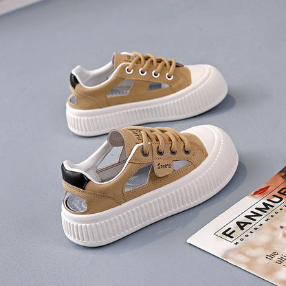 Damen Sneaker Sportlich Leicht