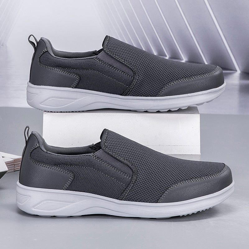 Damen Slip-On Schuhe Atmungsaktives Mesh Bequem