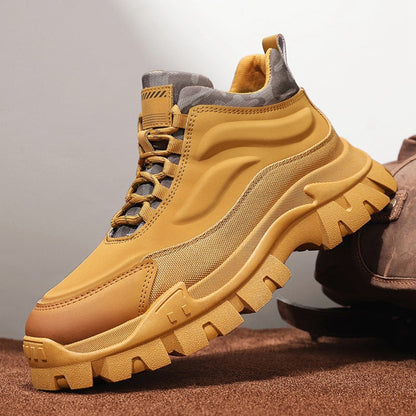 Damen Sneaker Sportlich Atmungsaktiv Rutschfest Hoch