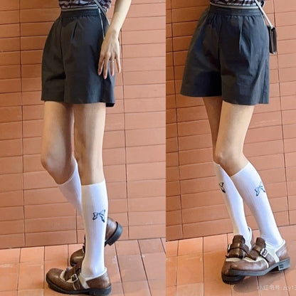 Damen Halbschuhe mit Schnalle und Riemen Modisch