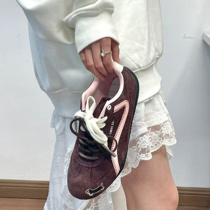 Damen Halbschnürschuhe Schick