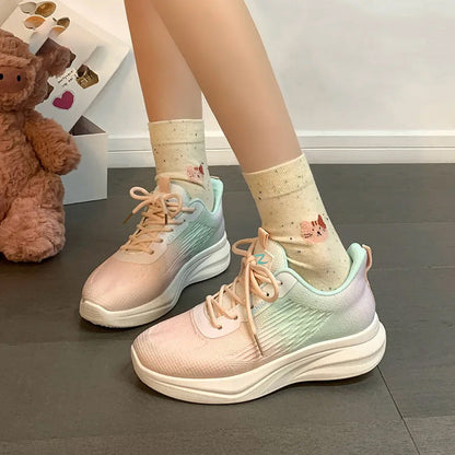 Damen Laufschuhe Leicht Flexibel Mit Dämpfung