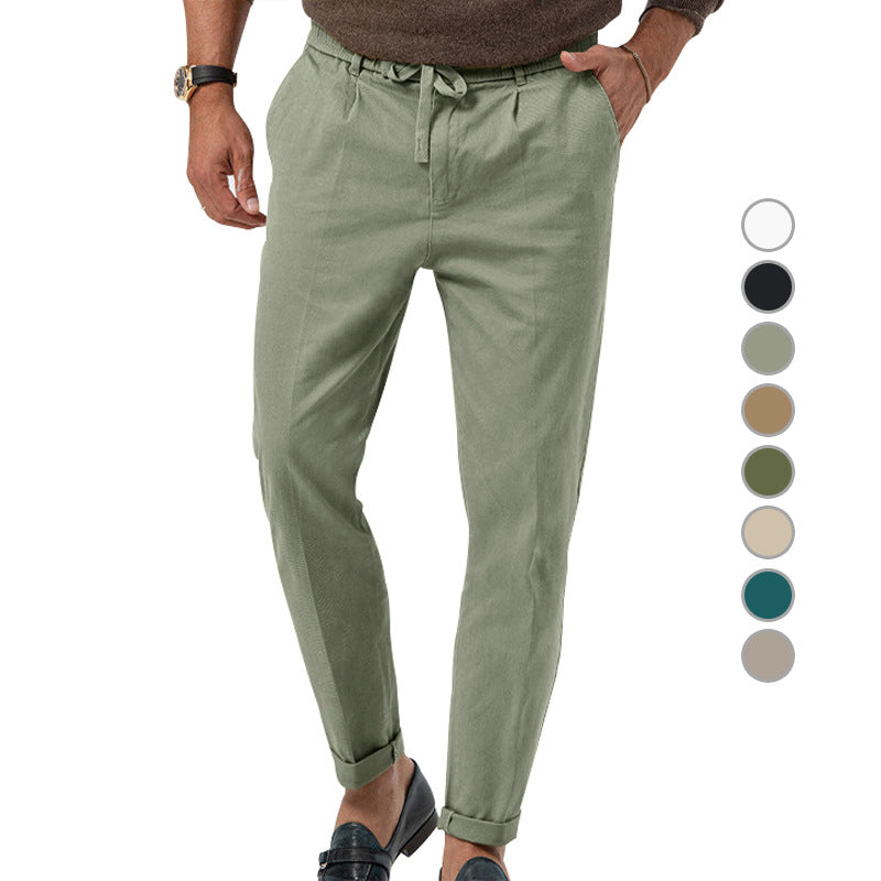 Herren Slim-Fit-Hose Elegant Alltag - Norvielle