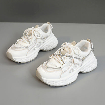 Damen Sneaker Chunky Mesh Schuhe