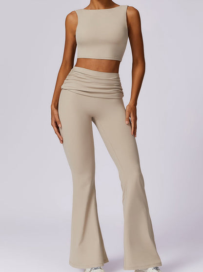 Damen High-Waist Leggings Stretch Gummibund