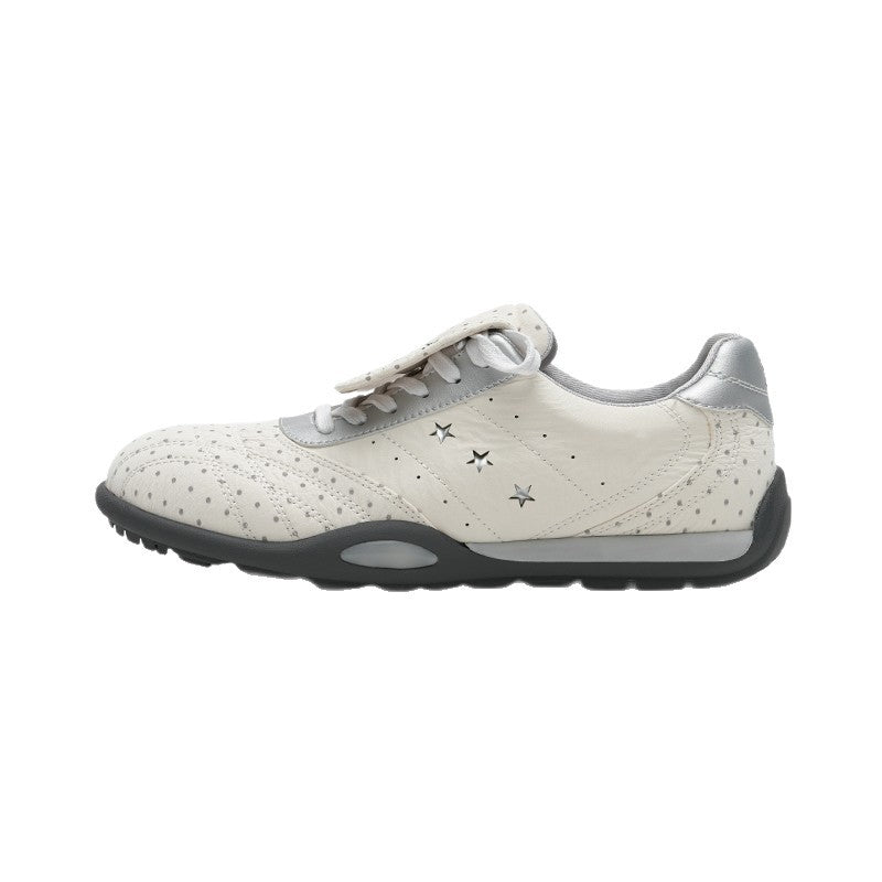 Damen Sneaker Atmungsaktives Mesh Bequem Klettverschluss